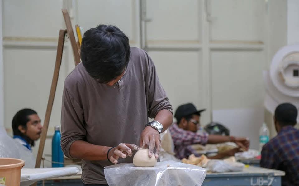 Forming — ceramics studio